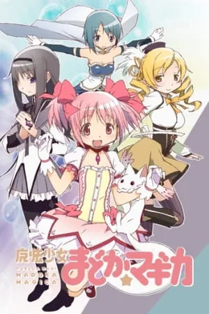 Чарівниця Мадока★Маґіка — постер аніме